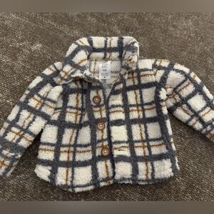 Carter's Cozy Plaid Fleece Jacket